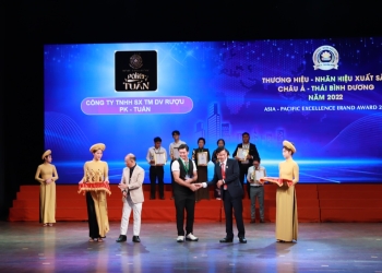 Rượu Poker Tuấn - THƯƠNG HIỆU XUẤT SẮC CHÂU Á THÁI BÌNH DƯƠNG NĂM 2022